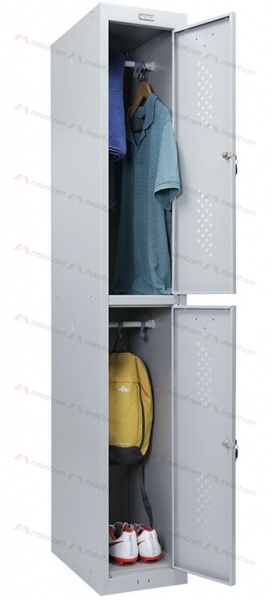Шкаф для раздевалок ПРАКТИК усиленный ML 12-30 (базовый модуль) фото. Фото N3