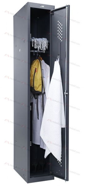 Шкаф для раздевалок ПРАКТИК антивандальный MLH-11-30 фото. Фото N3