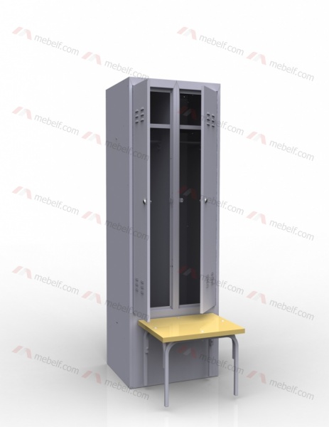 Шкаф металлический для одежды ШР-22 L600 СК фото. Фото N2